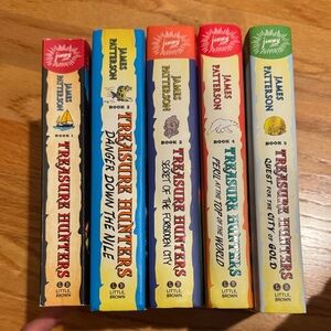 Treasure Hunters Book Series by James Patterson